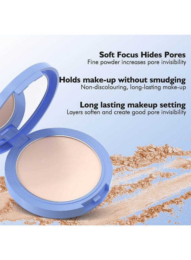 KAILINYA Japanese-style makeup powder for concealing blemishes and shaping features, water-resistant, sweat-proof, long-lasting, non-fading, 10g ( #CALASSIC IVORY ) - Image 5